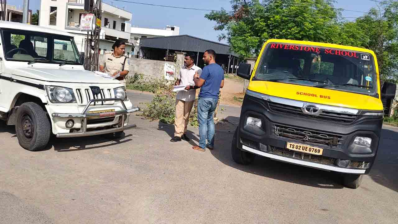 School Bus | తీరుమారని బడి బస్సు.. కొరడా ఝల్పిస్తున్న ఆర్టీవో అధికారులు