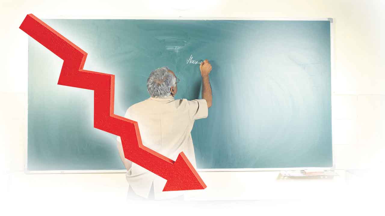 విద్యావ్యస్ధ గాడిలో పడేనా?.. తలవంపులా కామారెడ్డి జిల్లాలో పబ్లిక్‌ పరీక్ష ఫలితాలు