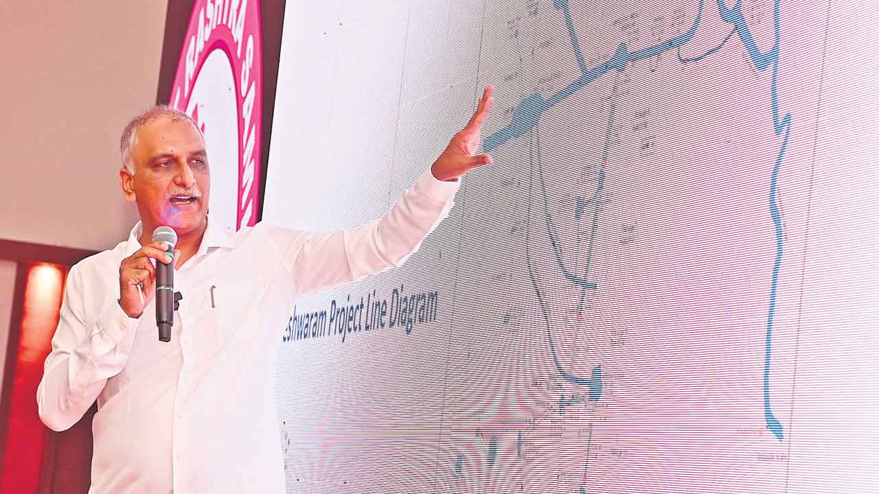 కల్పతరువు కాళేశ్వరమే.. బువ్వ పెట్టిన ప్రాజెక్టుపై కాంగ్రెస్‌ అసత్య ప్రచారం: హరీశ్‌రావు