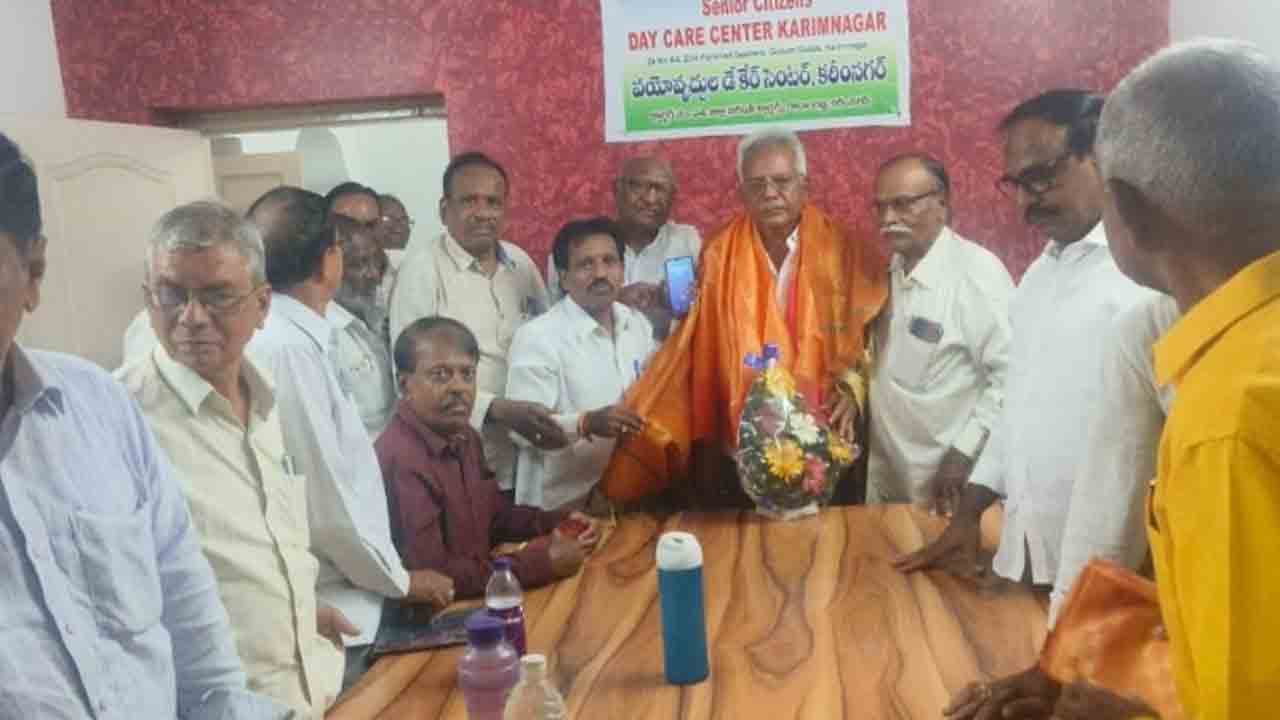 honor | సేవలకు గుర్తింపుగా.. పెండ్యాల కేశవరెడ్డికి పెన్షనర్ల సన్మానం