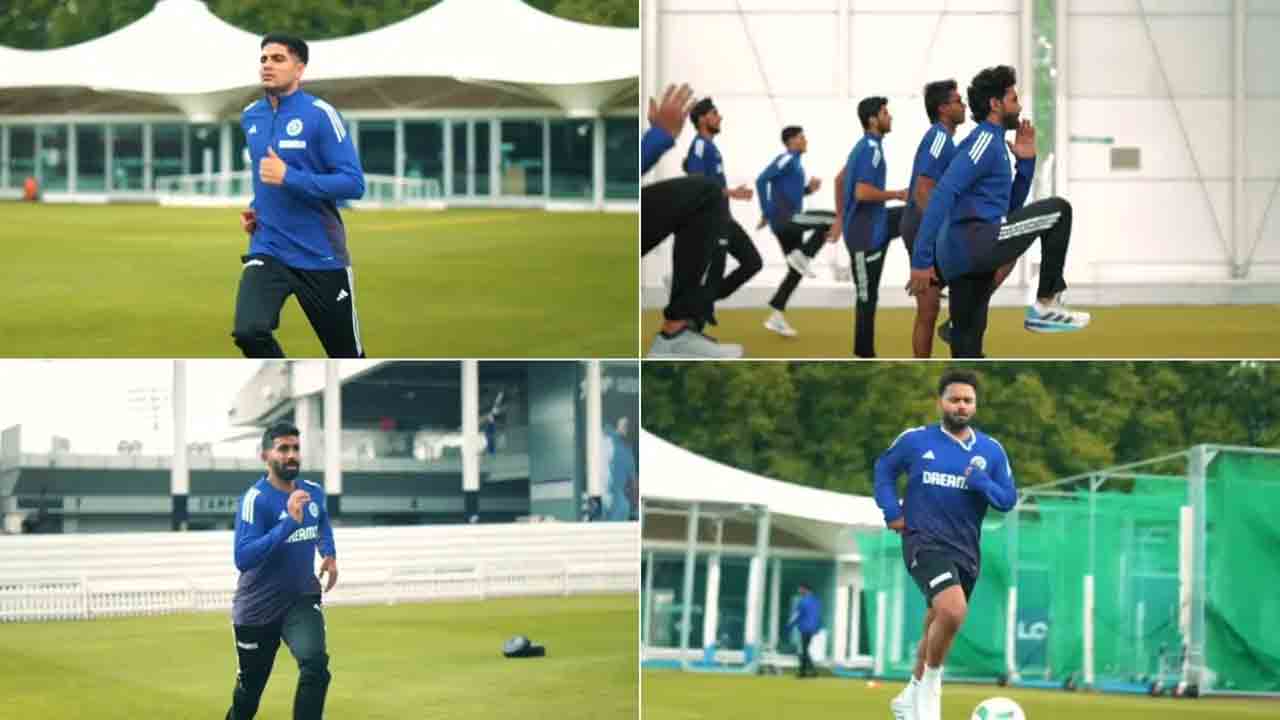 Team India | లార్డ్స్‌లో భార‌త క్రికెట‌ర్లు.. అప్పుడే ప్రాక్టీస్ షురూ చేసేశారు..!