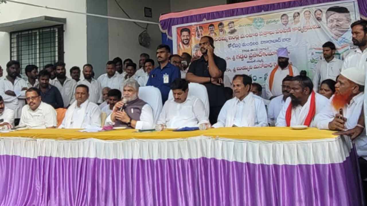 Indiramma Houses | వికారాబాద్ నియోజకవర్గానికి 7 వేల ఇందిరమ్మ ఇండ్లు : స్పీకర్