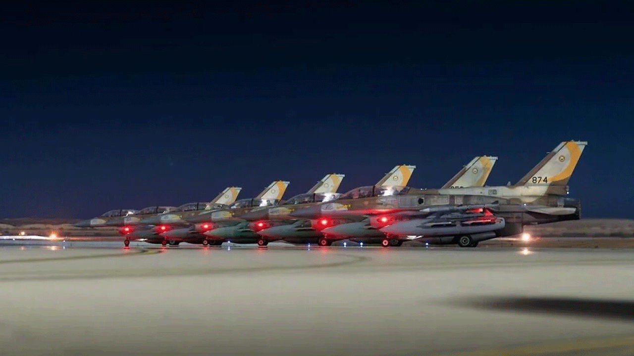 Israel Air Force: 200 యుద్ధ విమానాలు.. 330 బాంబులు.. వీడియో రిలీజ్ చేసిన ఇజ్రాయిల్ మిలిట‌రీ