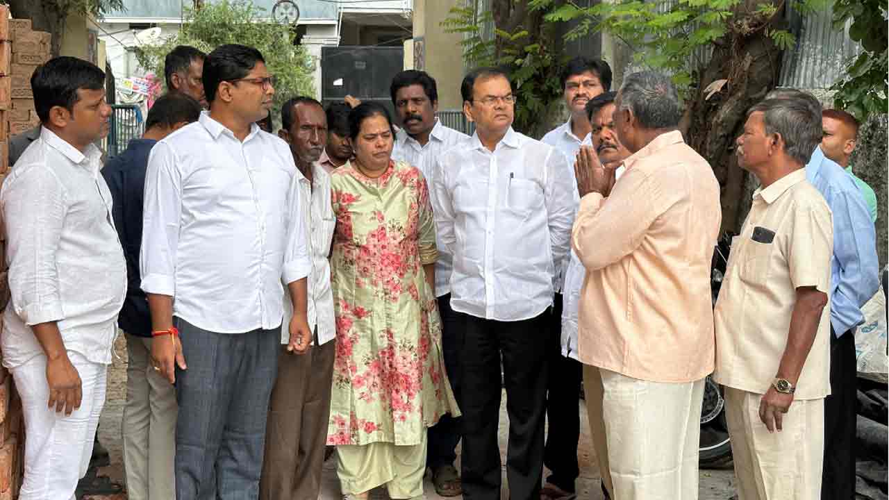 మోహిని చెరువు స్మశాన వాటిక అభివృద్ధి పనుల్లో వేగం పెంచండి : ఎమ్మెల్యే కాలేరు వెంకటేష్