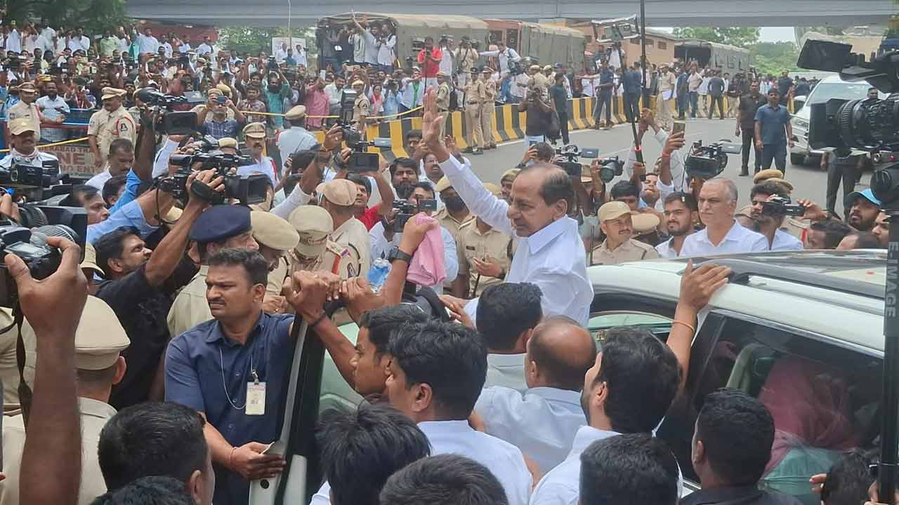 KCR | 50 నిమిషాల పాటు కొన‌సాగిన కేసీఆర్ విచార‌ణ‌