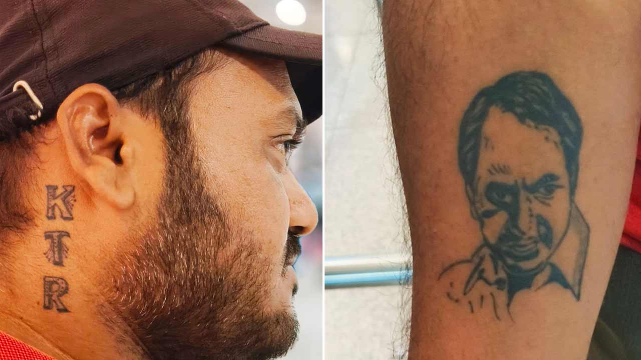 KCR | చేతిపై కేసీఆర్‌ ఫొటో పచ్చబొట్టు.. బీఆర్ఎస్‌ అధినేతపై అభిమానం చాటుకున్న యువకుడు