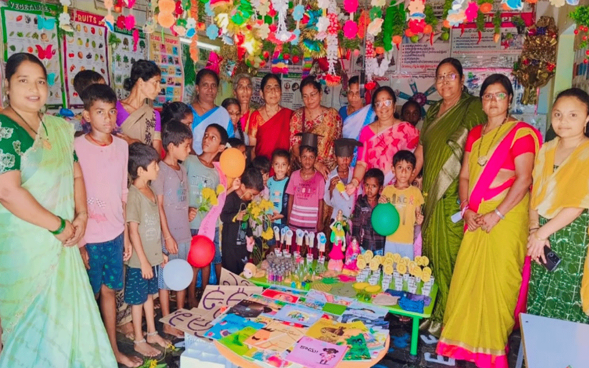 Nidamanoor : పూర్వ ప్రాథమిక విద్యను సద్వినియోగం చేసుకోవాలి : కృష్ణవేణి