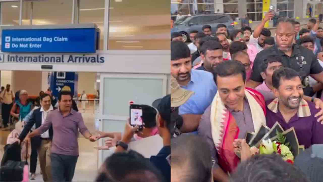 KTR | డాలస్‌లో కేటీఆర్‌.. బీఆర్‌ఎస్‌ శ్రేణుల ఘనస్వాగతం