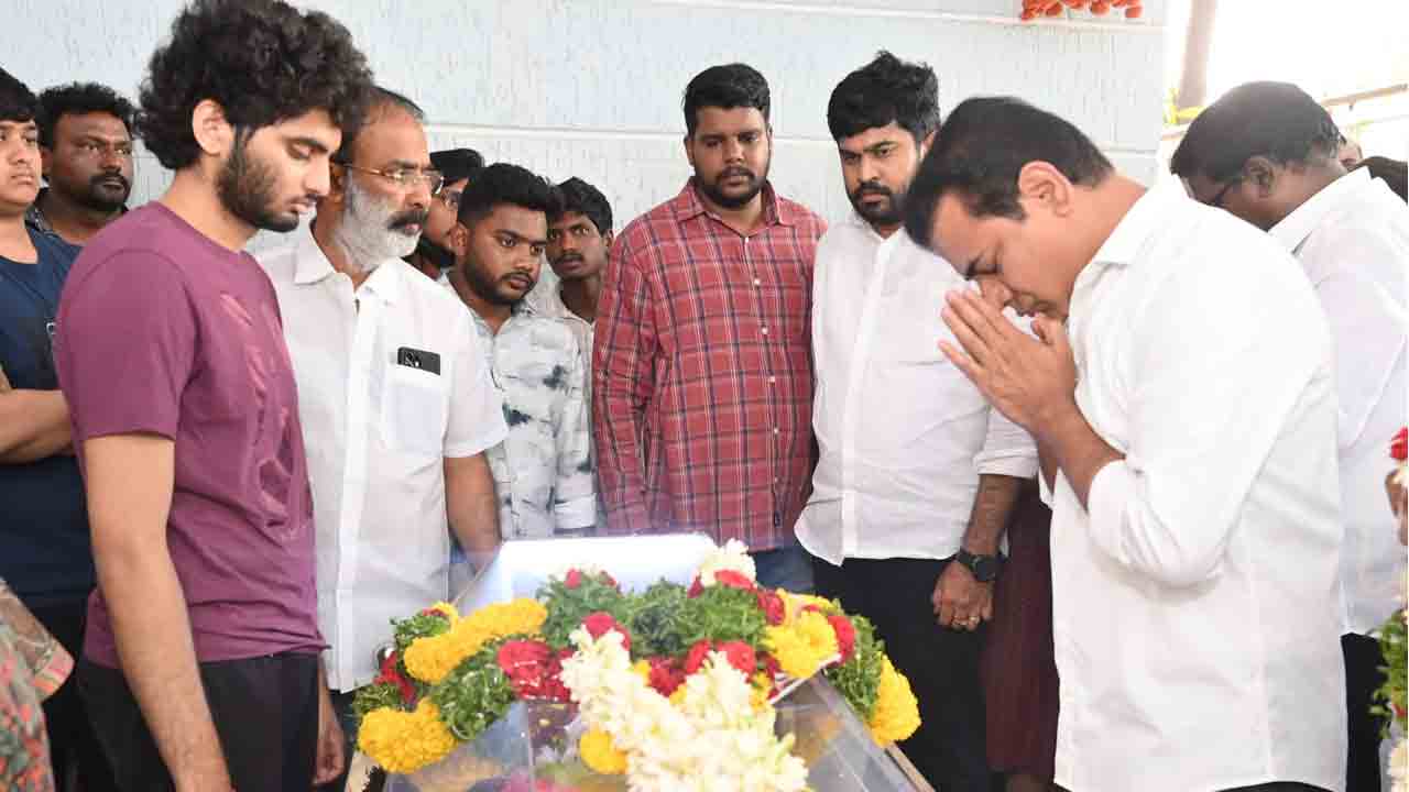 KTR | మాగంటి గోపీనాథ్‌కు నివాళులర్పించిన కేటీఆర్‌..