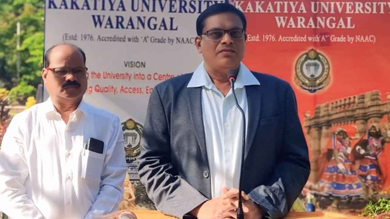 KU VC Pratap Reddy | రాష్ట్ర ప్రగతిలో భాగస్వామ్యం అవుదాం : ప్రొఫెసర్ ప్రతాప్రెడ్డి