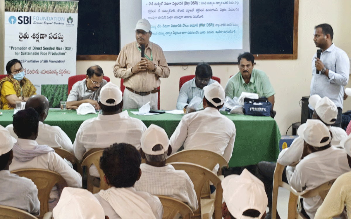 Tripuraram : నేరుగా విత్తే సాగుతో అధిక లాభాలు : వ్య‌వ‌సాయ‌ శాస్త్రవేత్తలు