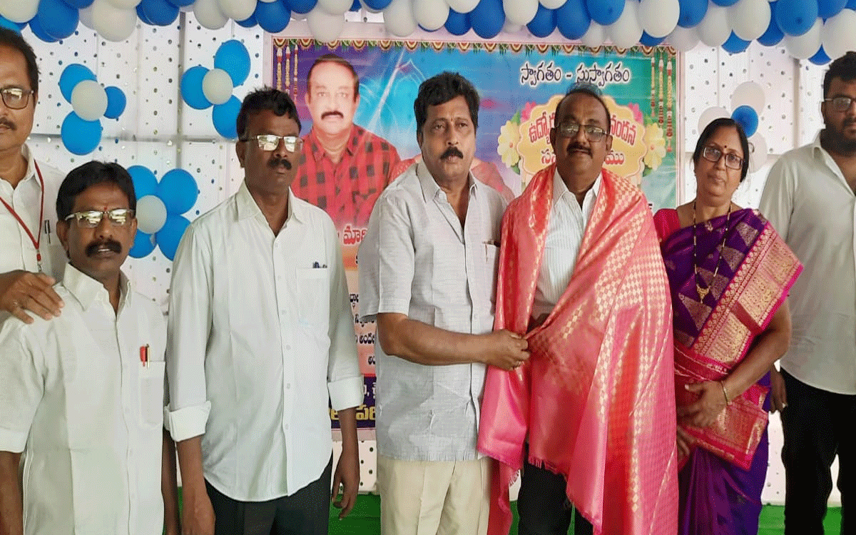 Kattangur : ప్రతి ఉద్యోగికీ పదవీ విరమణ తప్పనిసరి : బడుగుల లింగయ్య యాదవ్