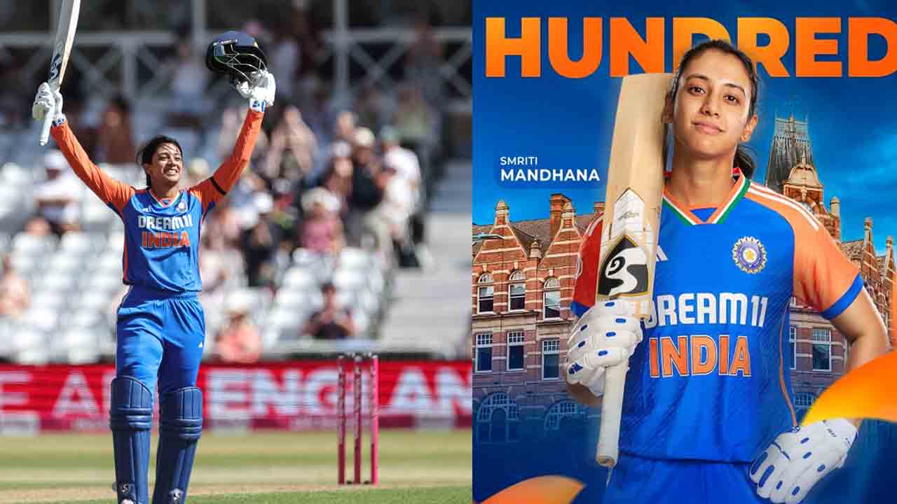 INDW vs ENGW | తొలి టీ20లో మంధాన విధ్వంసక శతకం.. ఇంగ్లండ్ ముందు భారీ లక్ష్యం