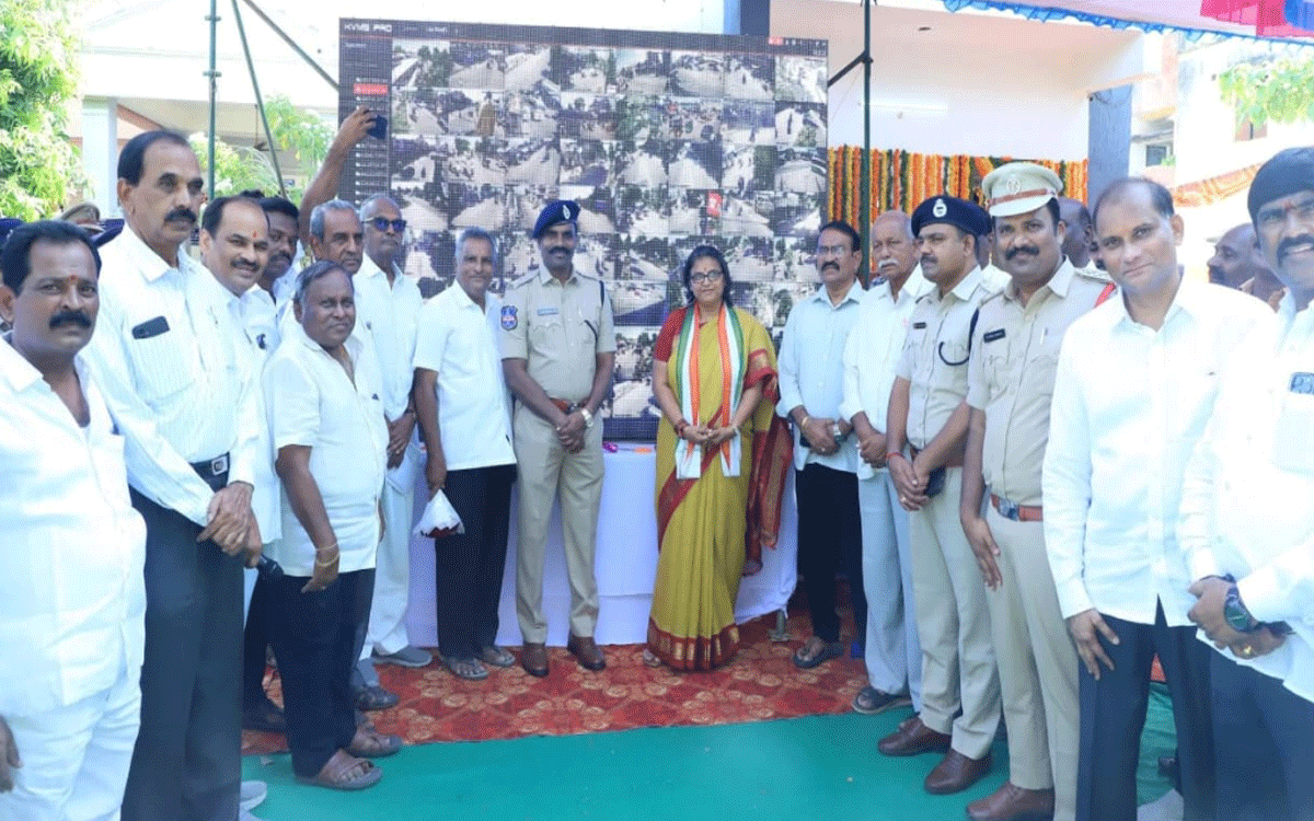 Kodada : నేర నివార‌ణ‌లో సీసీ కెమెరాలది కీలక పాత్ర : ఎమ్మెల్యే పద్మావతి