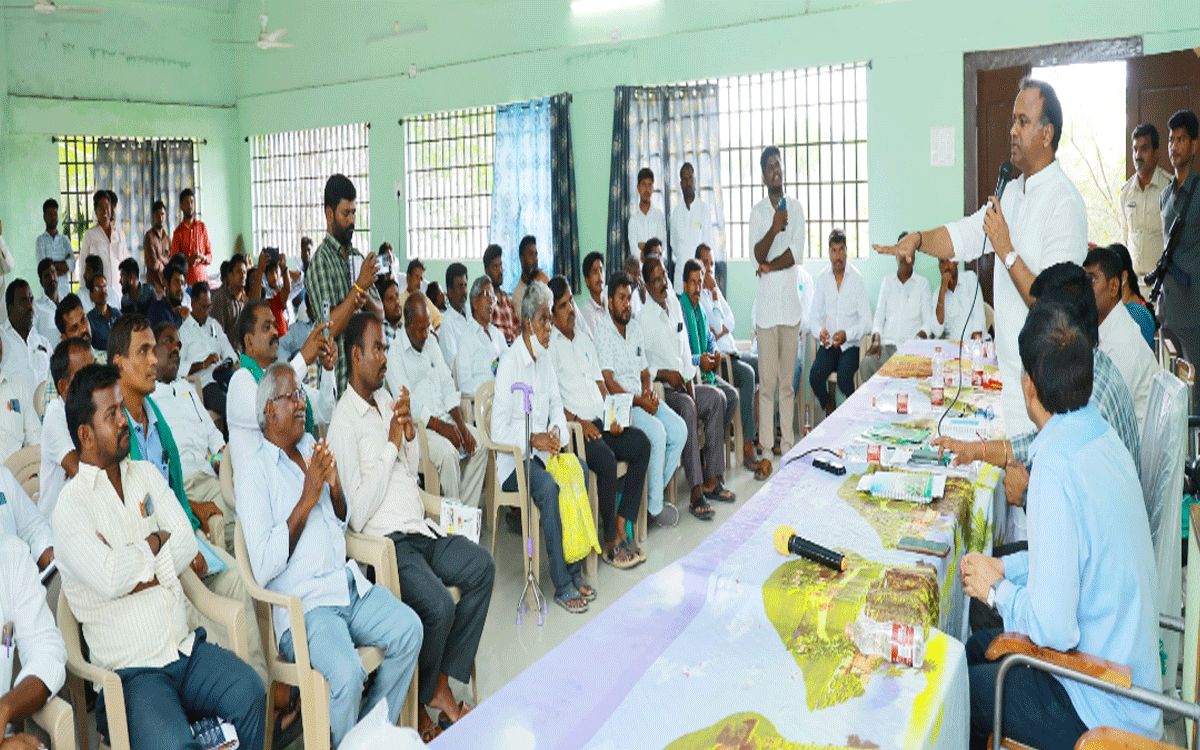 Munugode : సాగులో ఆధునిక పద్ధ‌తులు అవ‌లంభించాలి : ఎమ్మెల్యే కోమ‌టిరెడ్డి రాజ‌గోపాల్‌రెడ్డి