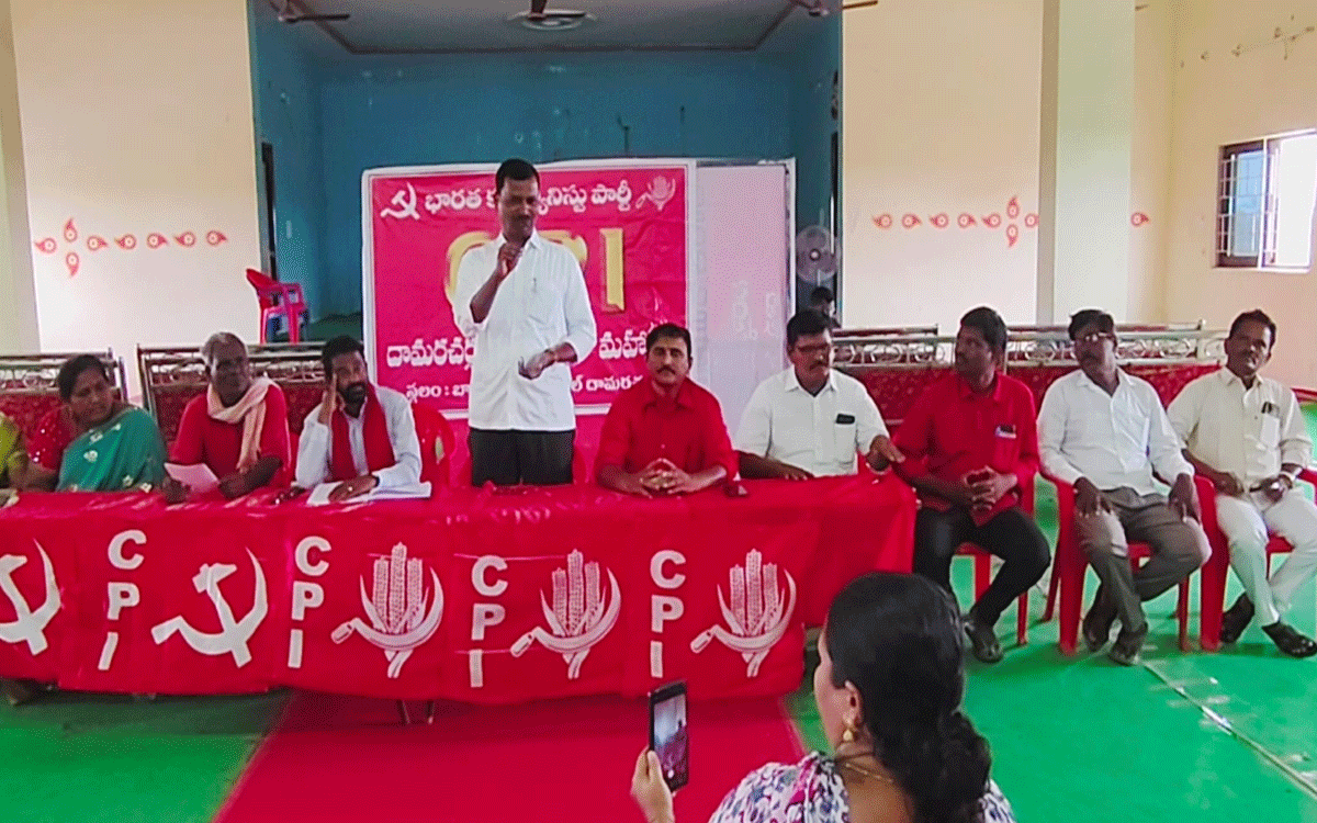 Damaracharla : ప్రజా సమస్యలపై నిరంతర పోరాటం : ఎమ్మెల్సీ నెల్లికంటి సత్యం