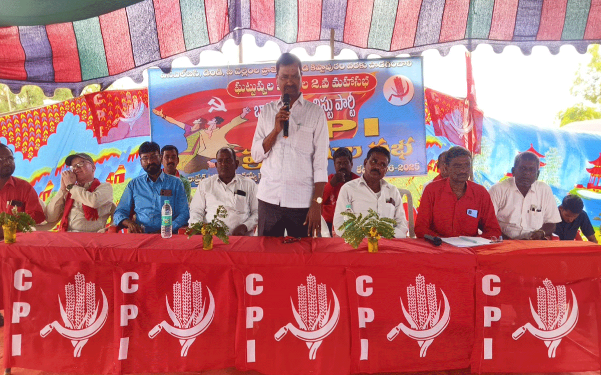 Gattuppal : ఎన్నిక‌ల వాగ్ధానాల‌ను కాంగ్రెస్ అమ‌లు చేయాలి : ఎమ్మెల్సీ నెల్లికంటి స‌త్యం