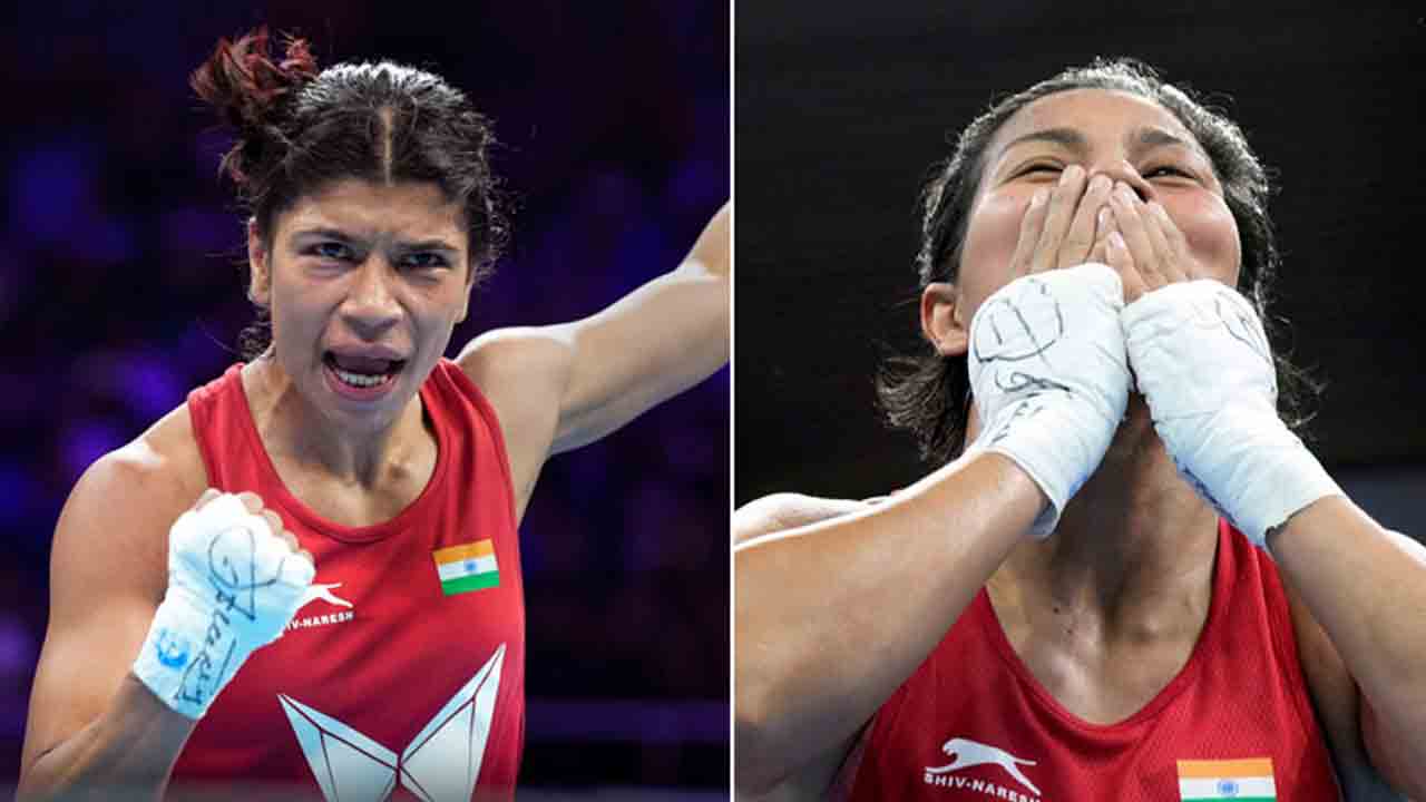 Elite Women’s Boxing | ఫైనల్లో నిఖత్ జరీన్.. టైటిల్ పోరుకు దూసుకెళ్లిన లొవ్లీనా, నీతూ