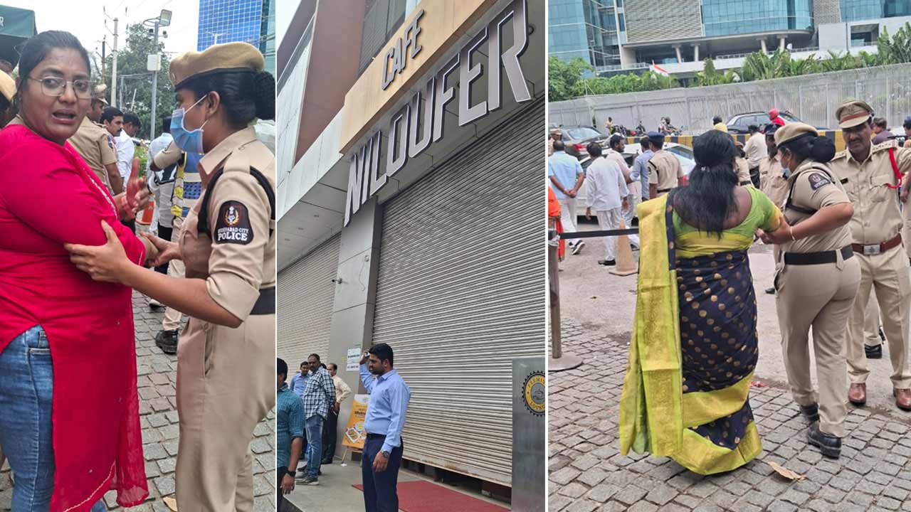 Niloufer | అత్యుత్సాహం.. కస్టమర్లను బలవంతంగా పంపించేసి.. నిలోఫర్‌ కేఫ్‌ను మూసివేసిన పోలీసులు