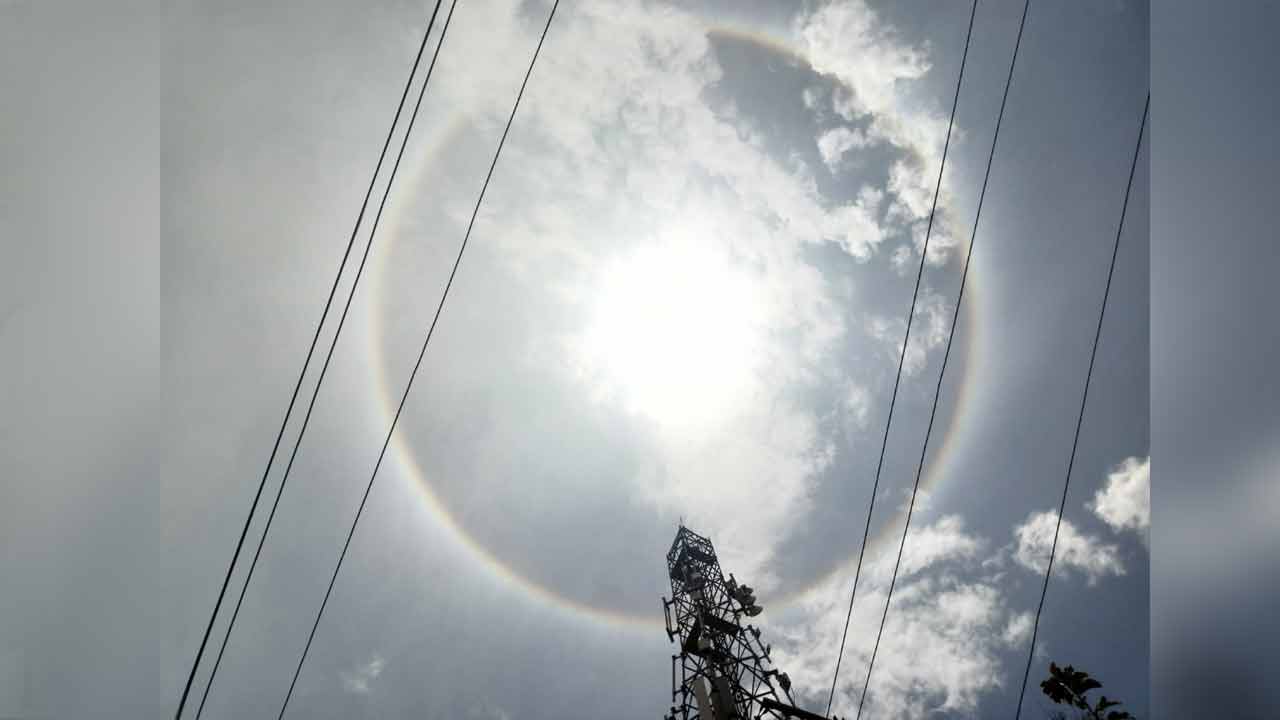 Nizamabad | ఆకాశంలో అద్భుతం ఆవిష్కృతం..