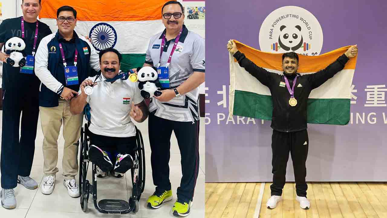 Para Powerlifing World Cup | వెటరన్ మాథ్యూకు స్వర్ణం.. తొలి రోజే భారత్‌కు నాలుగు పతకాలు
