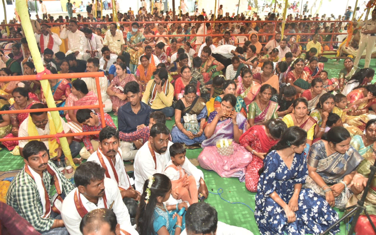 Nalgonda City : ఘనంగా ధర్వేశిపురం రేణుక ఎల్లమ్మ కల్యాణం
