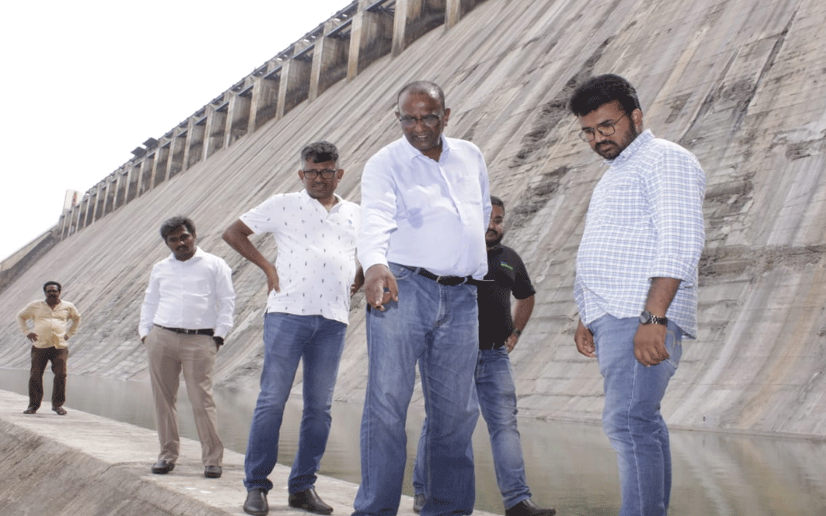 Nandikonda : ఆధునిక పద్దతిలో సాగర్‌ డ్యామ్‌ స్పీల్‌వే మ‌ర‌మ్మ‌తులు!