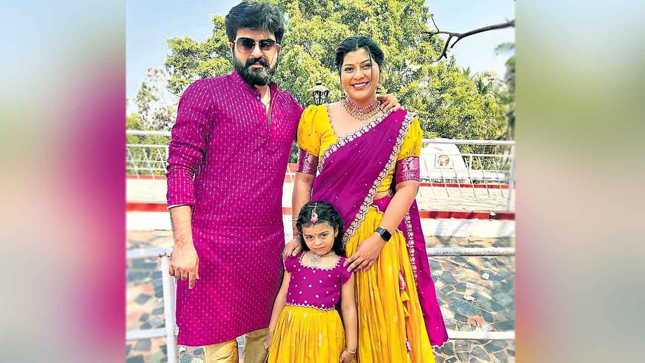 Sameera Bharadwaj Family