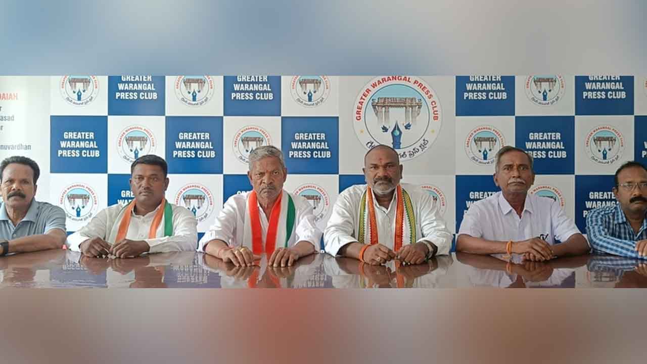 Congress Seva Dal | తెలంగాణ ప్రదేశ్ కాంగ్రెస్ సేవాదళ్ హన్మకొండ జిల్లా అధ్యక్షునిగా బొచ్చు చందర్