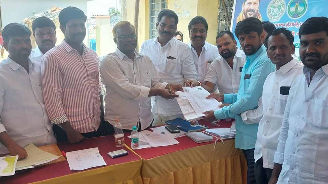 భూ సమస్యల పరిష్కరానికి ప్రభుత్వం కృషి : సర్దార్‌నగర్‌ మార్కెట్‌ కమిటీ చైర్మన్