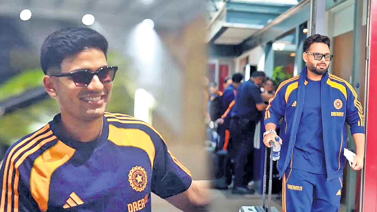 ఇంగ్లండ్‌ చేరుకున్న టీమ్‌ఇండియా