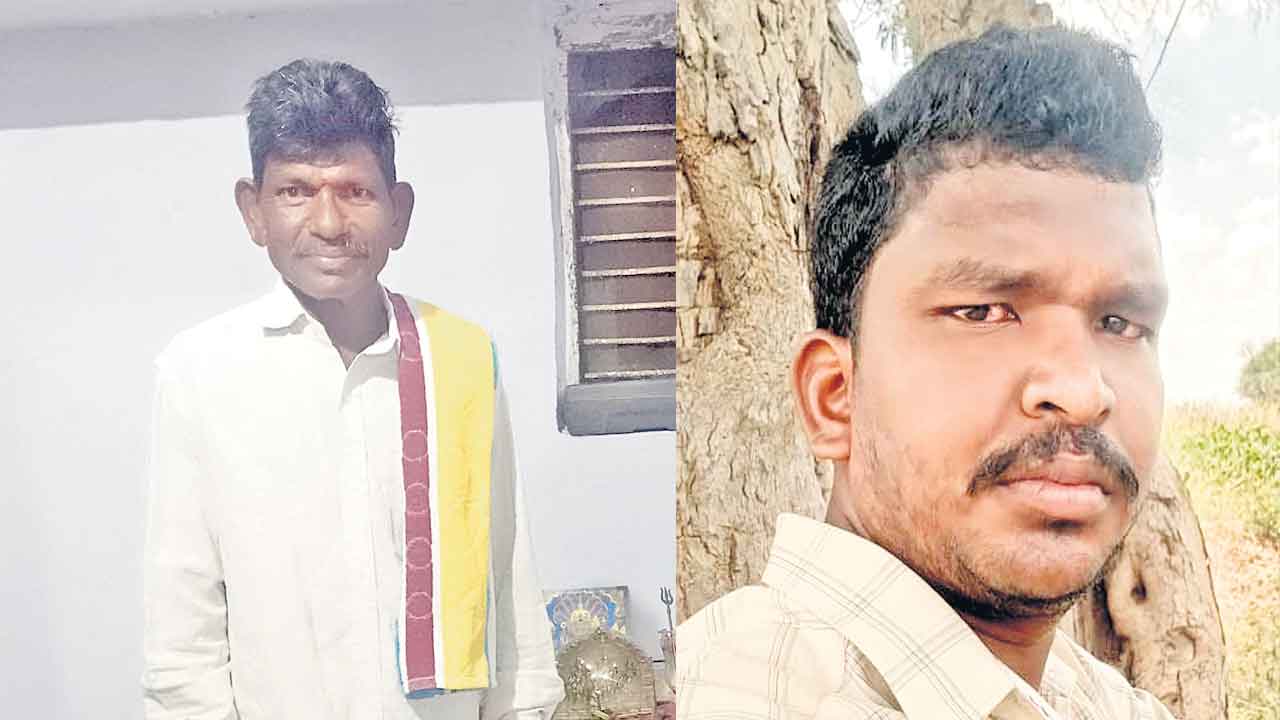 విద్యుత్తు షాక్తో తండ్రీకొడుకు మృతి