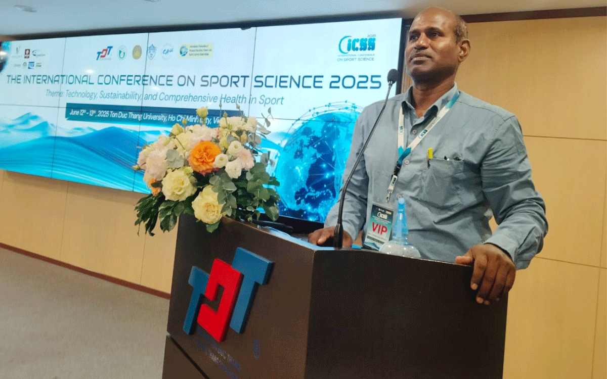 Nalgonda : అంత‌ర్జాతీయ సెమినార్‌లో ఎంజీయూ అసిస్టెంట్ ప్రొఫెస‌ర్ ప్ర‌సంగం