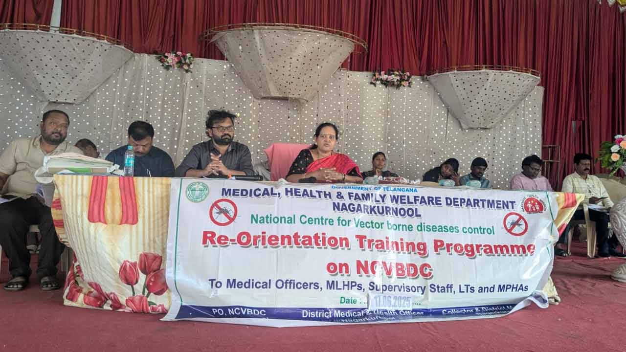 Achampet | సీజనల్ వ్యాధుల పట్ల అప్రమత్తంగా ఉండాలి : డాక్టర్ కేవీ స్వరాజ్య లక్ష్మి