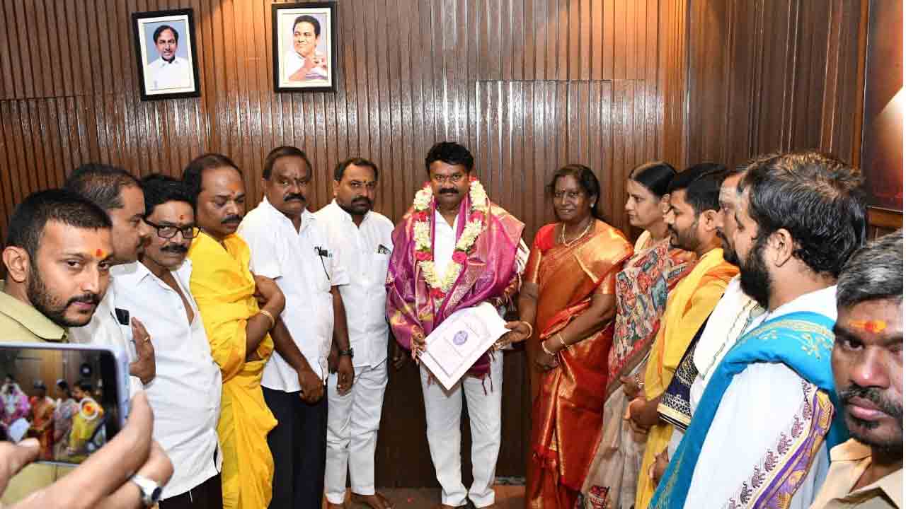 MLA Talasani | బల్కంపేట ఎల్లమ్మ కళ్యాణానికి ఎమ్మెల్యే తలసానికి ఆహ్వానం