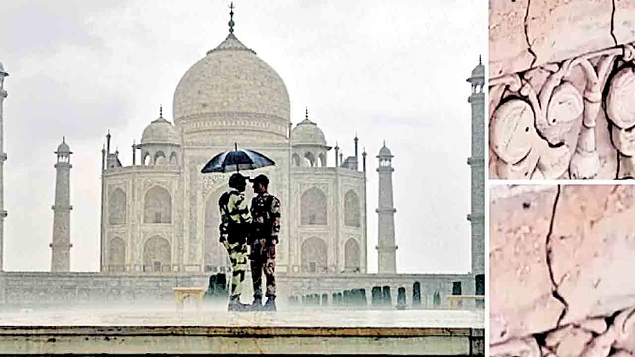 Taj Mahal | తాజ్‌ మహల్‌లో లీకేజీ.. ప్రధాన గుమ్మటానికి బీటలు?