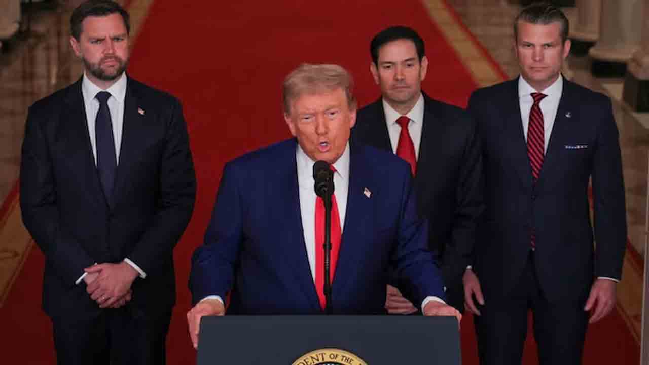 Donald Trump | పశ్చిమాసియాలో శాంతిని నెలకొల్పాల్సిన బాధ్యత ఇరాన్‌దే: డొనాల్డ్‌ ట్రంప్‌