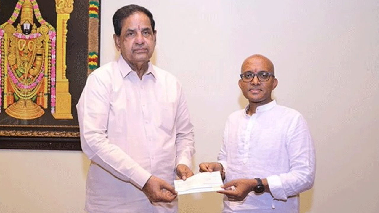 TTD : టీటీడీ ప్రాణ‌దాన ట్ర‌స్టుకు కోటి విరాళం ఇచ్చిన గూగుల్ వీపీ