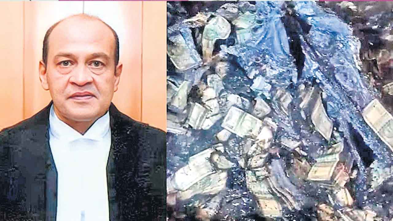 జస్టిస్‌ వర్మ ఇంట్లో నోట్ల గుట్టలు నిజమే