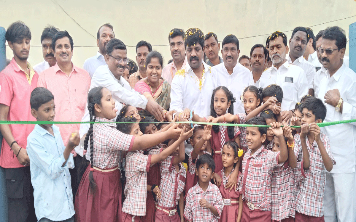 Kattangur : ప్రభుత్వ పాఠశాలల్లోనే నాణ్యమైన విద్య : ఎమ్మెల్యే వేముల వీరేశం