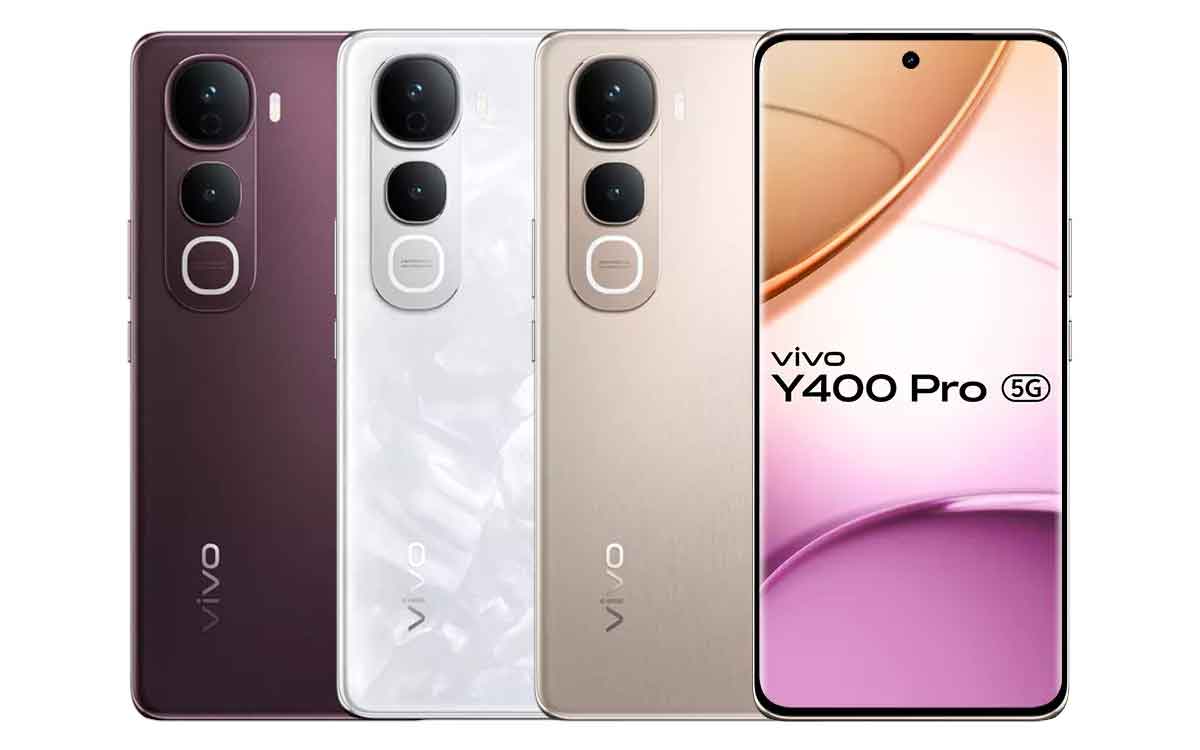 vivo Y400 Pro 5G | భారీ బ్యాట‌రీ, ఆక‌ట్టుకునే ఫీచ‌ర్ల‌తో లాంచ్ అయిన వివో కొత్త స్మార్ట్ ఫోన్‌.. ధ‌ర ఎంతంటే..?