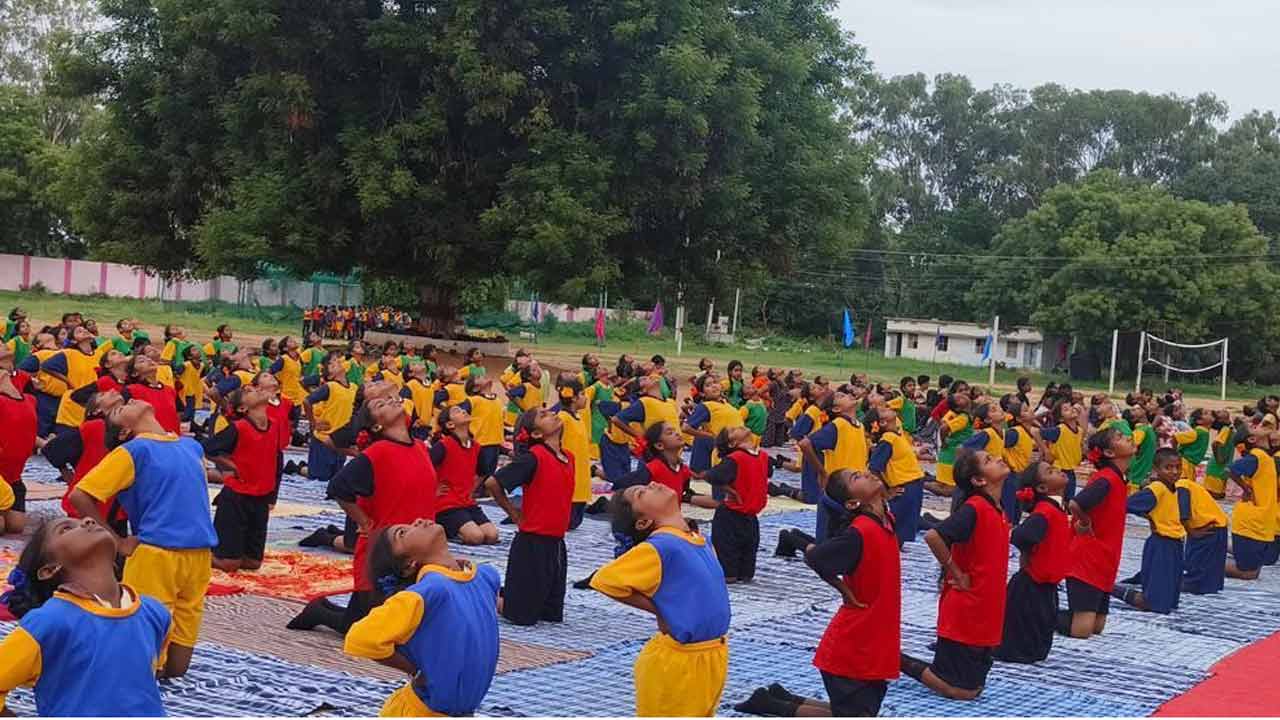 Kammadanam | కమ్మదనం గురుకులలో అంతార్జతీయ యోగా దినోత్సవం