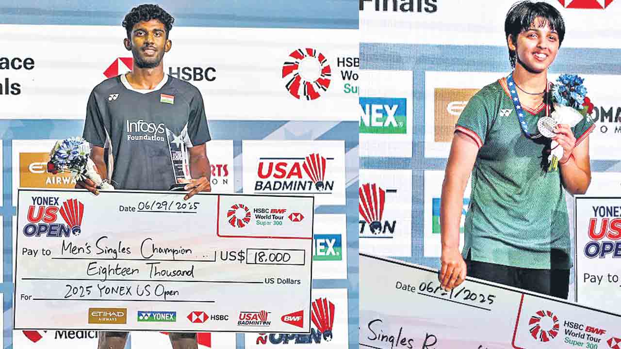 యూఎస్‌ ఓపెన్‌ చాంప్‌ ఆయుష్‌.. కెరీర్‌లో తొలి బీడబ్ల్యూఎఫ్‌ టైటిల్‌ కైవసం