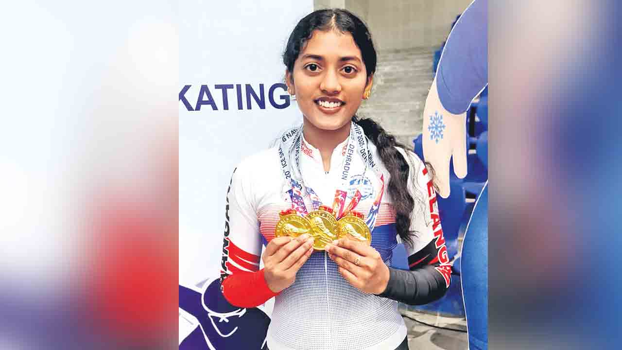 నయన శ్రీ పసిడి ధమాకా