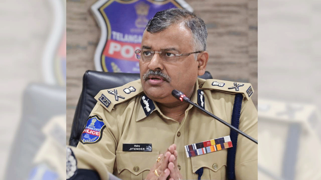డ్రగ్స్పై ఉక్కుపాదం.. డీజీపీ డాక్టర్ జితేందర్