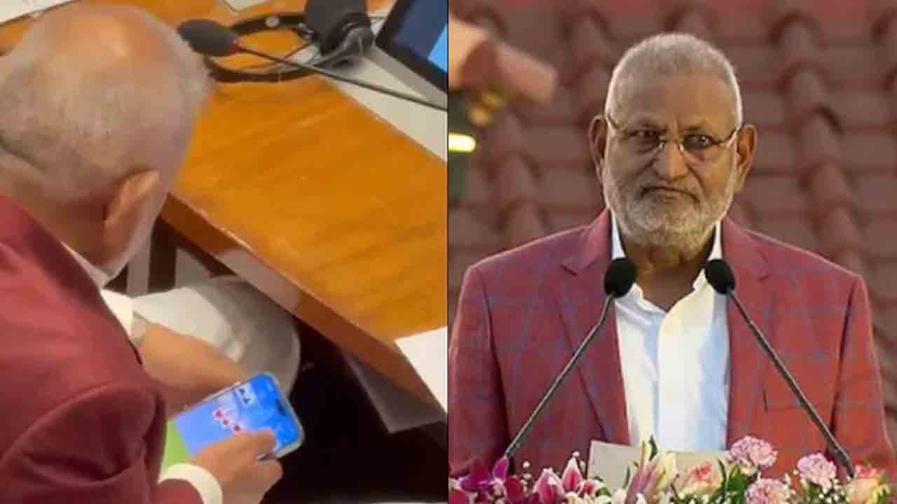 అసెంబ్లీలో మహారాష్ట్ర మంత్రి పేకాట