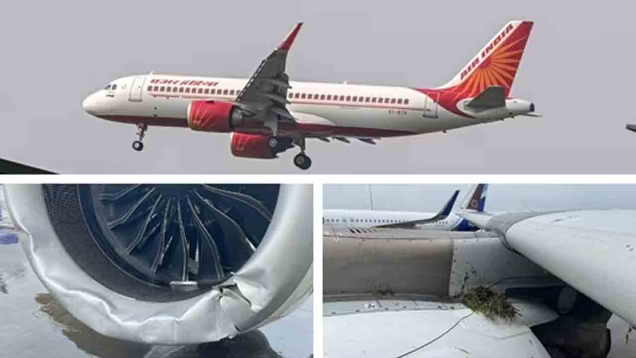 ఎయిరిండియా ఫ్లైట్‌కి తప్పిన ముప్పు