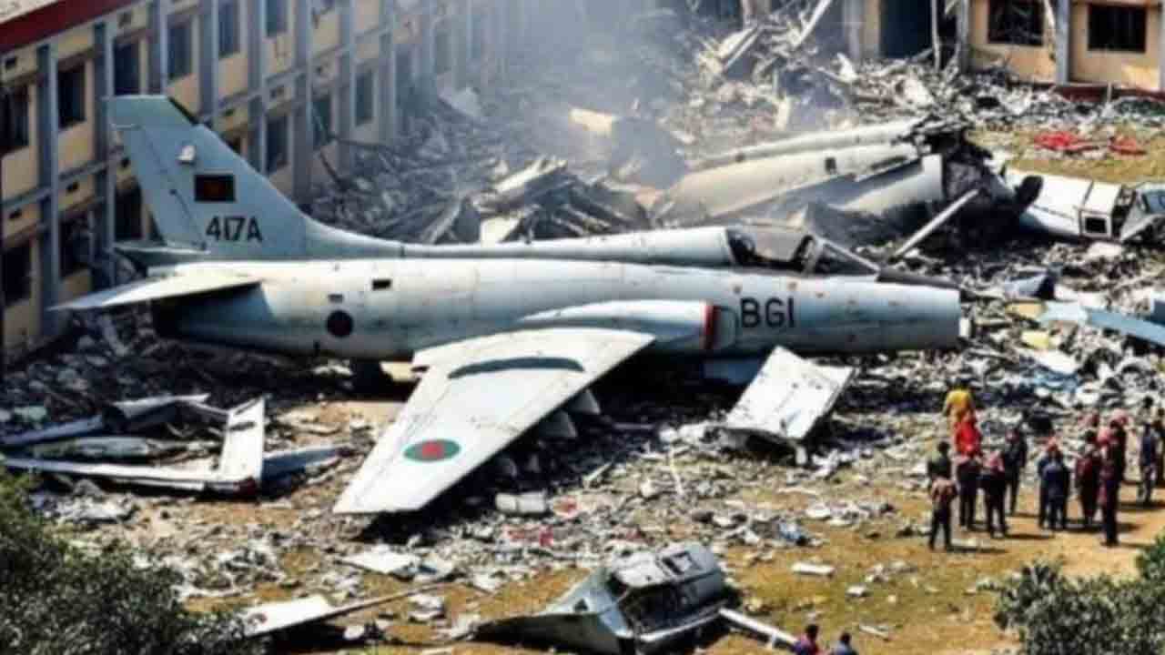 ఢాకాలో స్కూల్‌పై కూలిన విమానం… 16 మంది విద్యార్థులు సహా 20 మంది దుర్మరణం