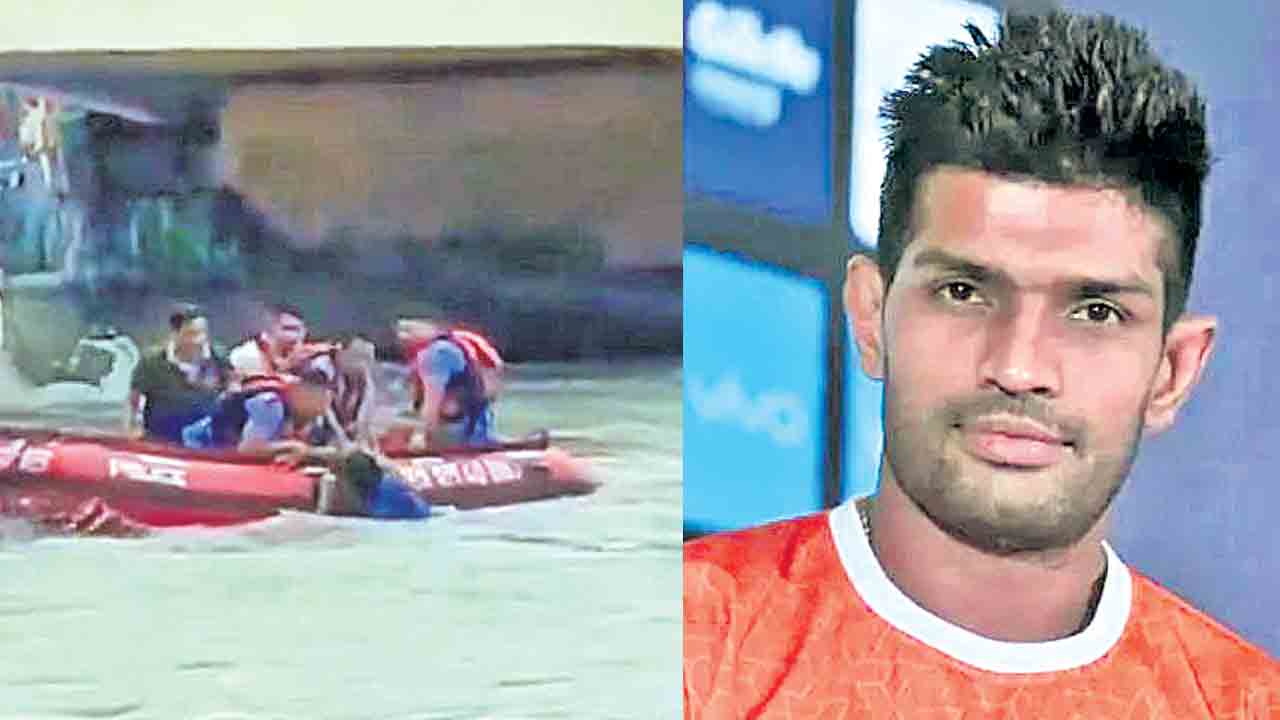 దీపక్‌హుడా బతికిపోయాడు.. వరదలో కాపాడిన పోలీసులు