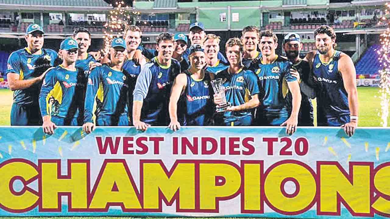 ఆసీస్‌ క్లీన్‌స్వీప్‌.. 5-0తో టీ20 సిరీస్‌ కైవసం